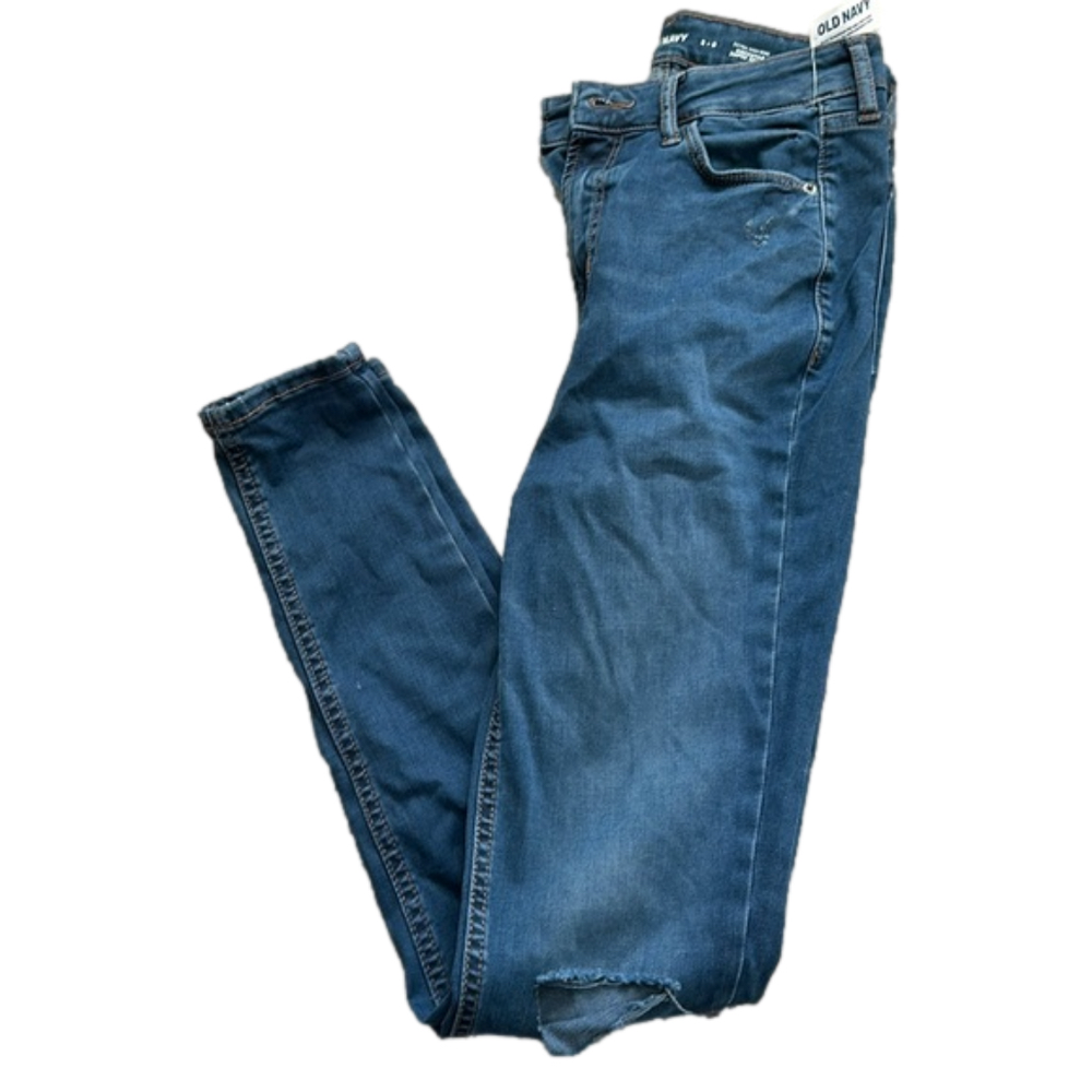 Old Navy Extra High Rockstar Super Skinny Jeans • Women Size 2-6
